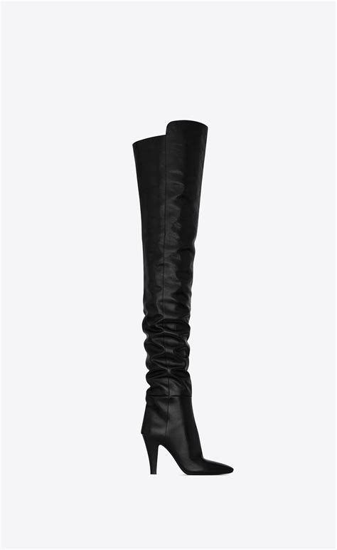 ysl tube boots